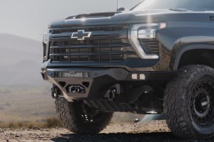 Chevrolet Silverado 3500 Front Bumper - DV8 Offroad - Spec Series - Black - `24-`26